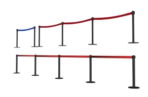 排队隔离栏杆SU模型 SU模型下载