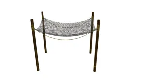 木架渔网晾晒架SU模型 SU模型下载