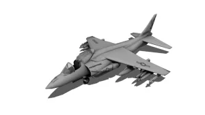 鹞式垂直起降战机SU模型 SU模型下载