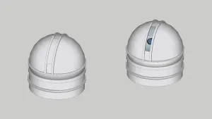 天文观测舱SU模型 SU模型下载
