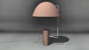 半圆罩极简台灯SU模型 SU模型免费下载 - 草图大师半圆罩极简台灯SU模型模型