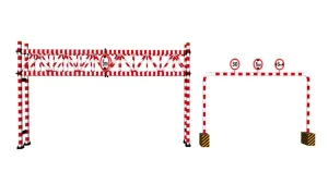 道路限高限宽架SU模型 SU模型下载