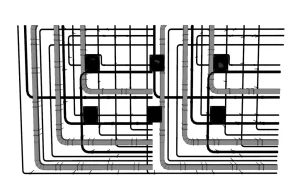 工业风管吊架管道SU模型 SU模型下载