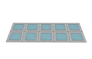 格栅排水盖板SU模型 SU模型下载