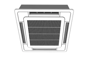 吸顶式风机盘管SU模型 SU模型下载